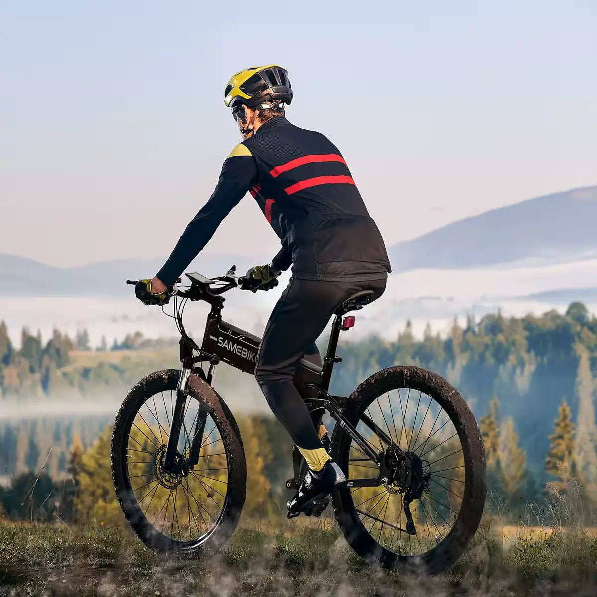 Elcykel MTB fällbar 750W SHIMANO växel 21 - AlltSmart