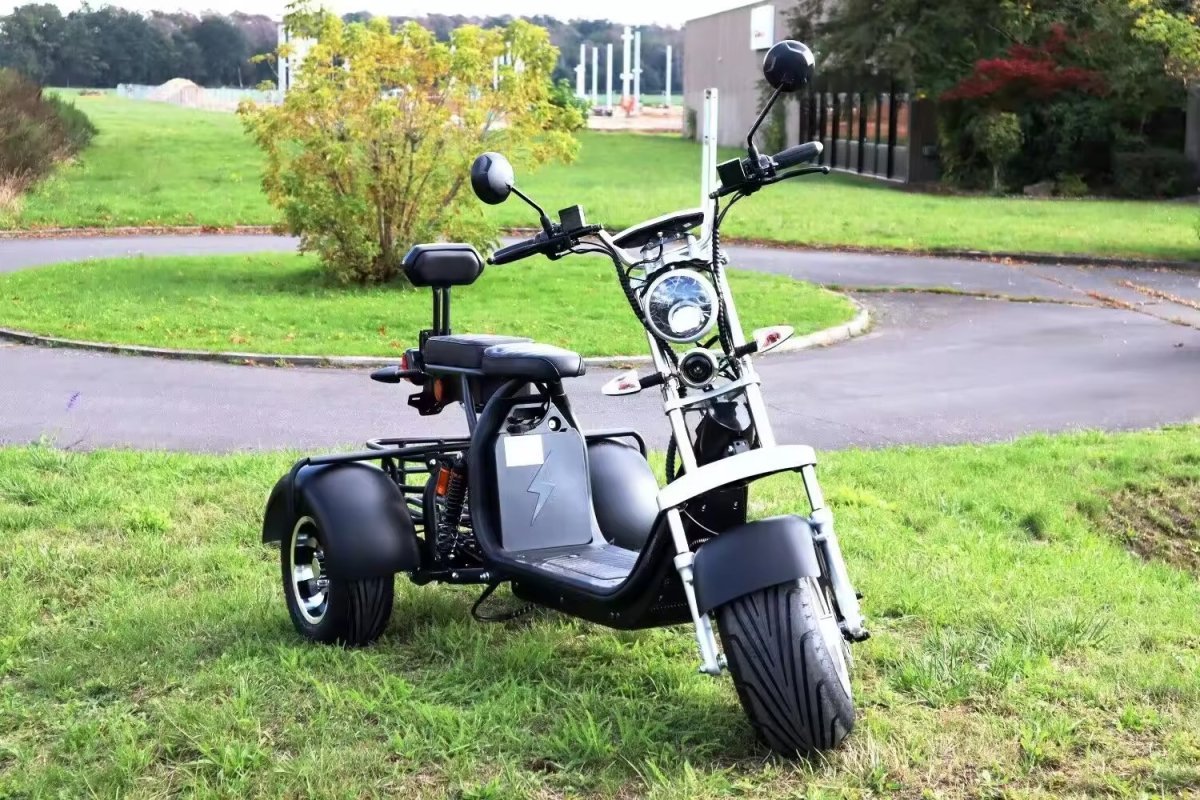 Elmoped 2000W - Kraftfull, Hållbar och Stilren - AlltSmart