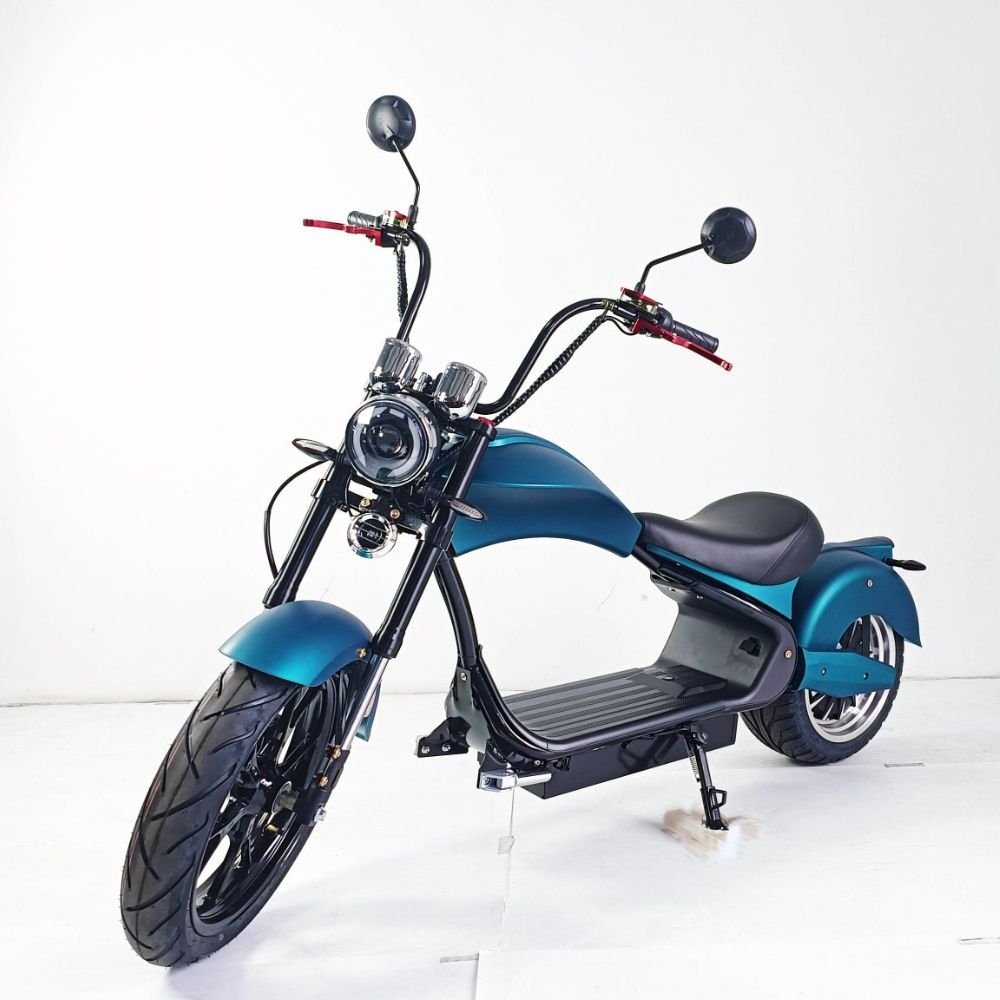 Elmoped - MH3 Electric Chopper Scooter: Kraftfull 4000W Motor - AlltSmart