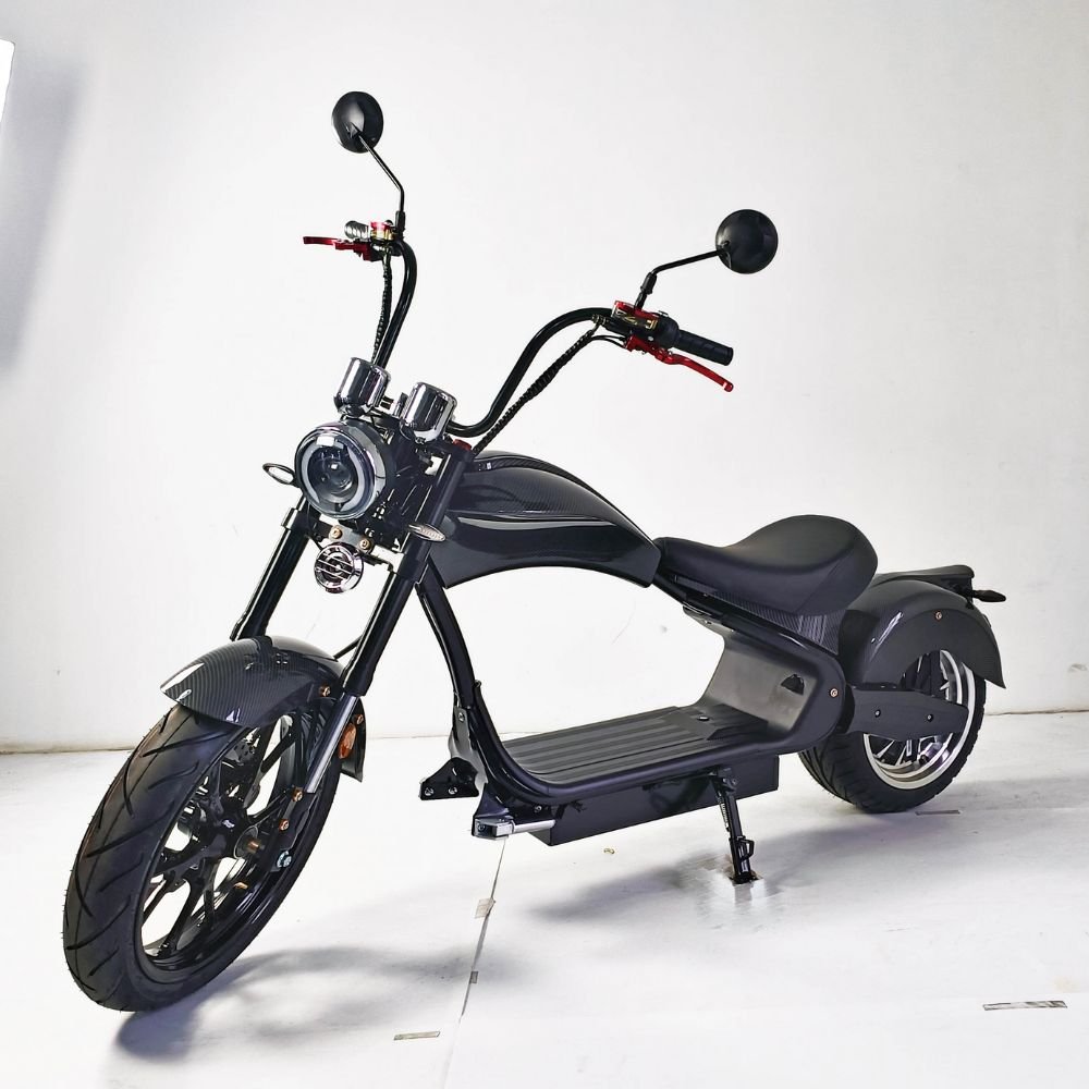 Elmoped - MH3 Electric Chopper Scooter: Kraftfull 4000W Motor - AlltSmart