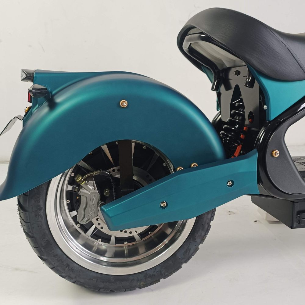 Elmoped - MH3 Electric Chopper Scooter: Kraftfull 4000W Motor - AlltSmart