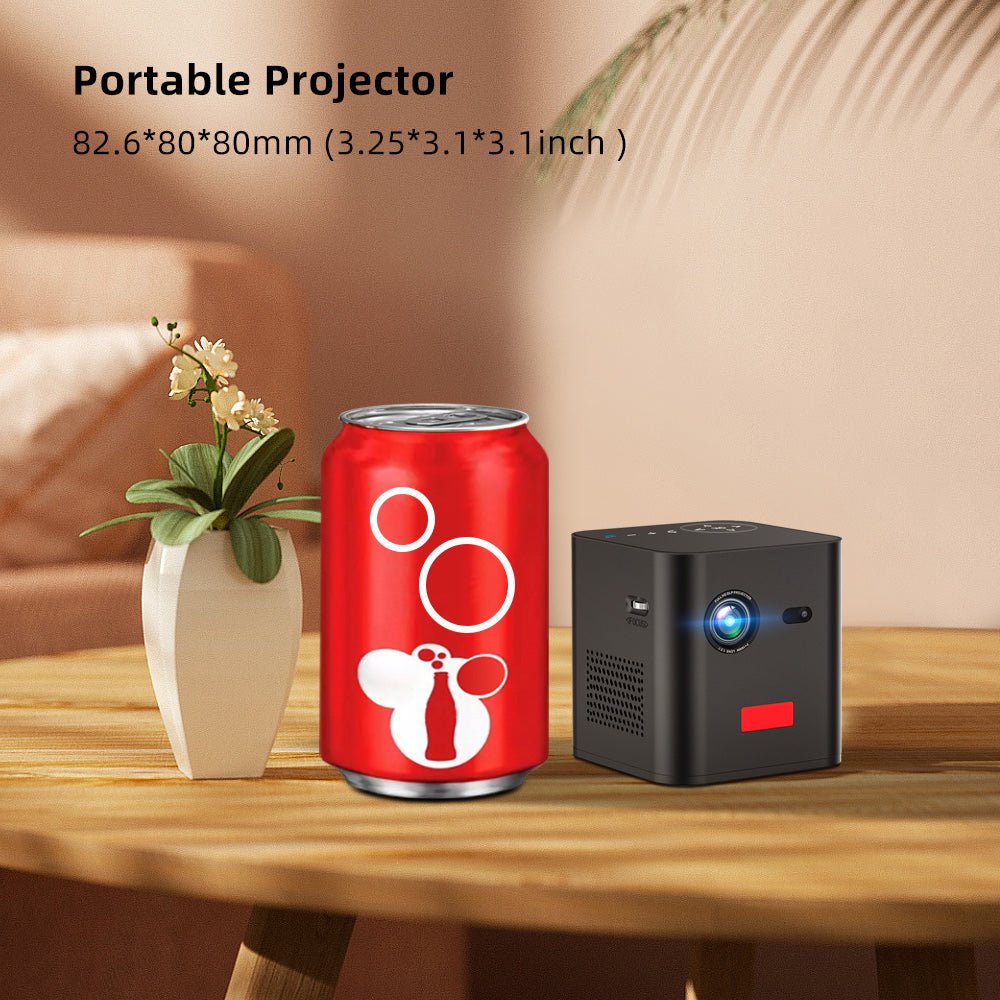 Mobil Mini Projektor DLP P19 - ROF 3D/4K - AlltSmart